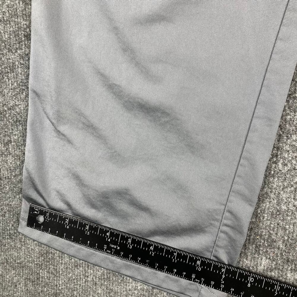 Adidas Track Pants Mens XL Gray Striped Athletic Joggers Drawstring Pockets - Picture 3 of 10
